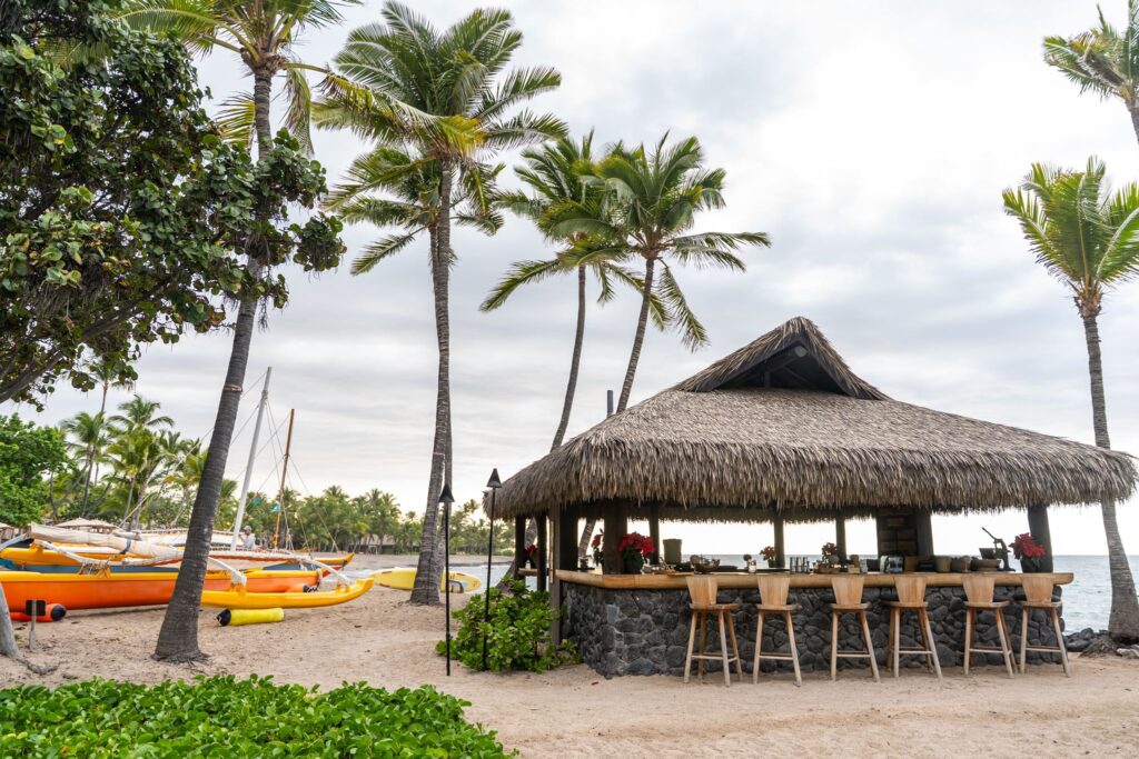 Rosewood Kona Village Talk Story Bar Kona Big Island Hawaii