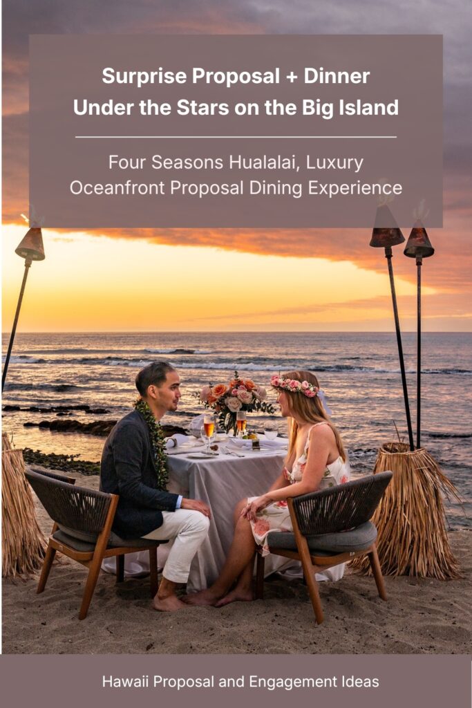 four seasons surprise proposal private luxury beach proposal package