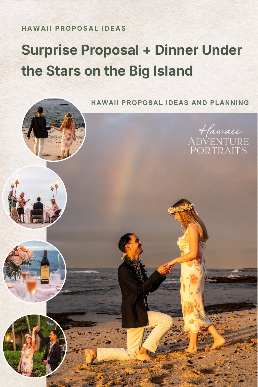 Surprise Proposal and Dinner Under the Stars at The Four Seasons Hualalai | Big Island, Hawaii