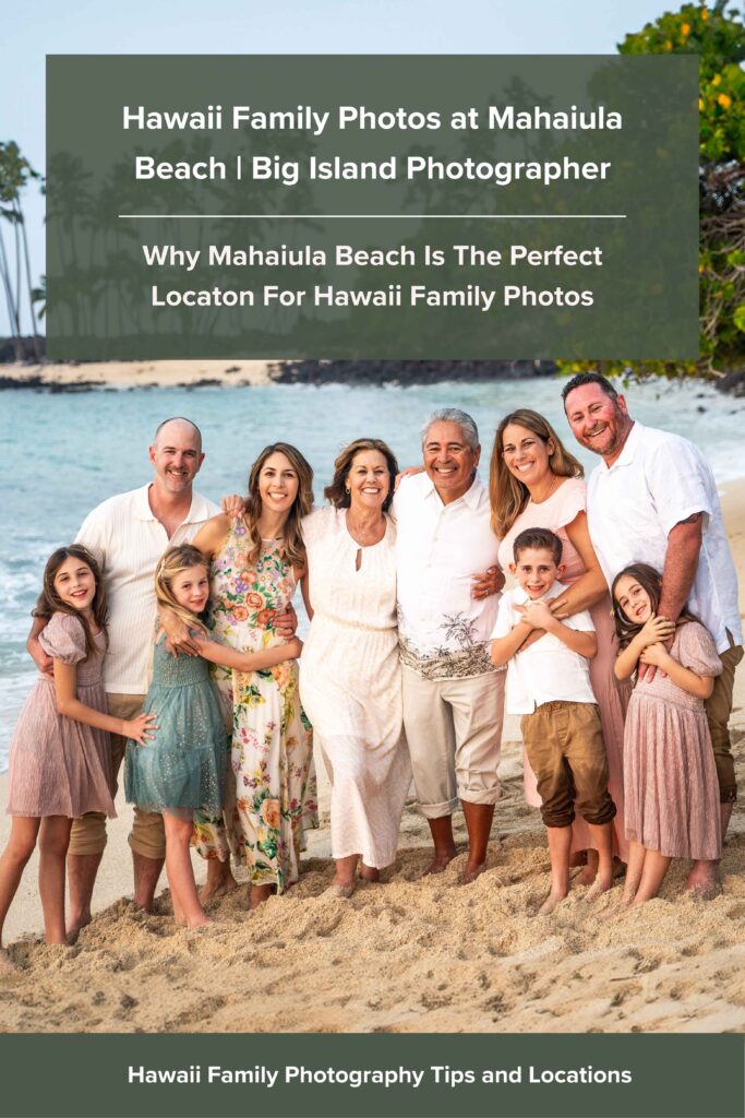 family photos big island mahaiula beach kona hawaii