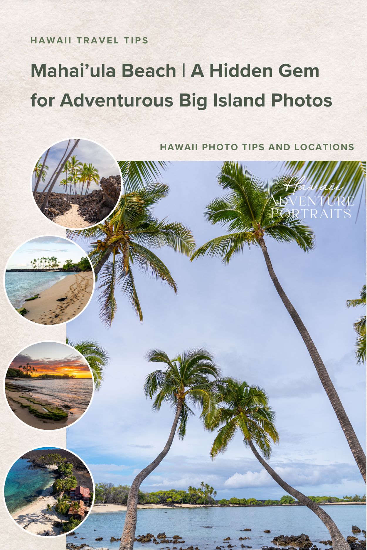 Mahaiula Beach: An Adventurous White Sand Beach on the Big Island of Hawaii