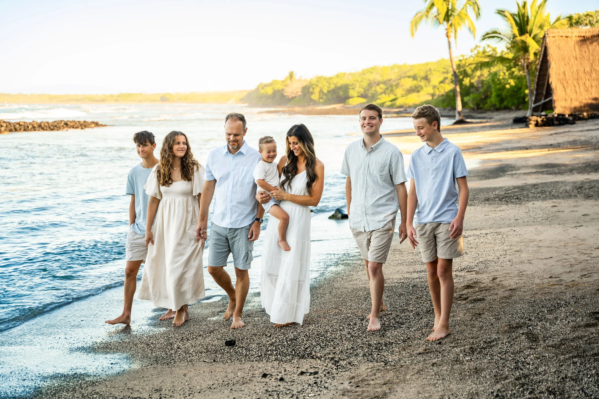 Precious Family Moments Captured in Kailua Kona