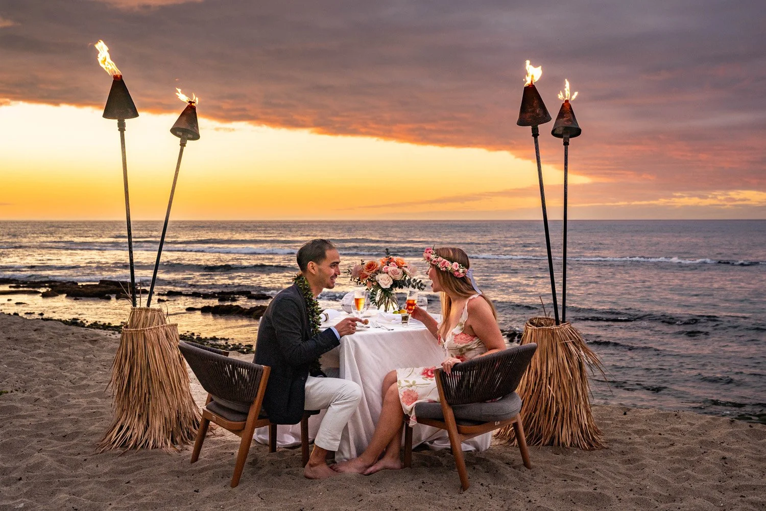 Surprise Proposal and &lsquo;Dinner Under the Stars&rsquo; at The Four Seasons, Hualālai