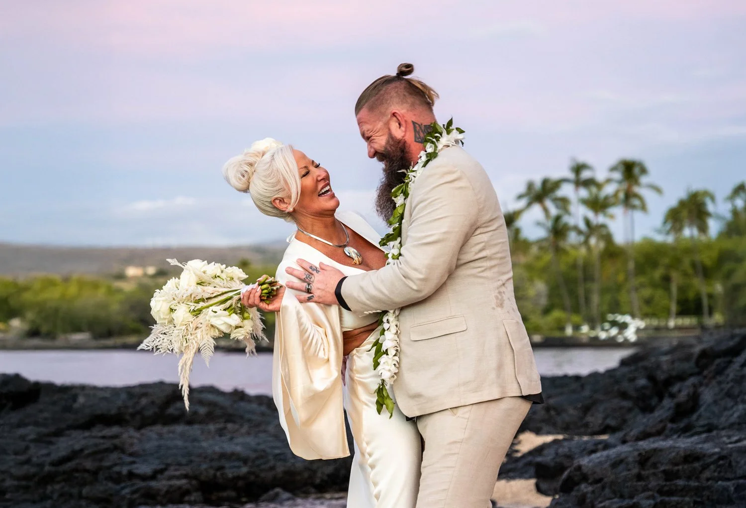 Brinton and Brad’s Wedding in Puako, Hawaii