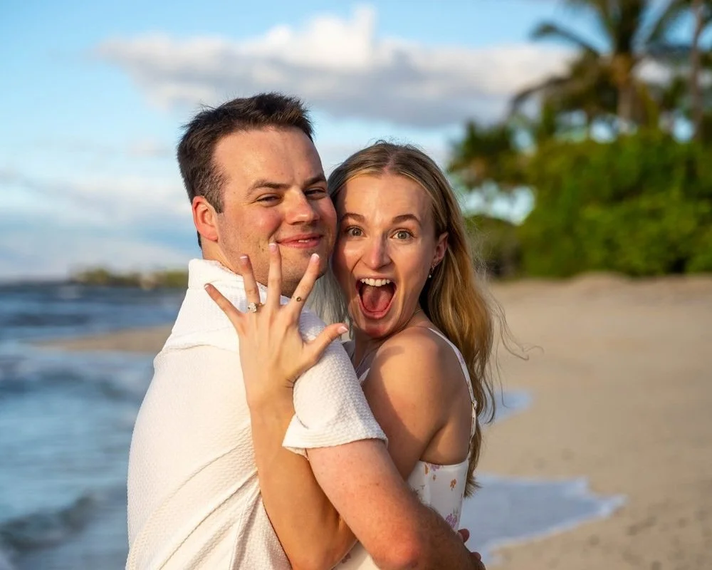Surprise Proposal at the Four Seasons, Hualālai