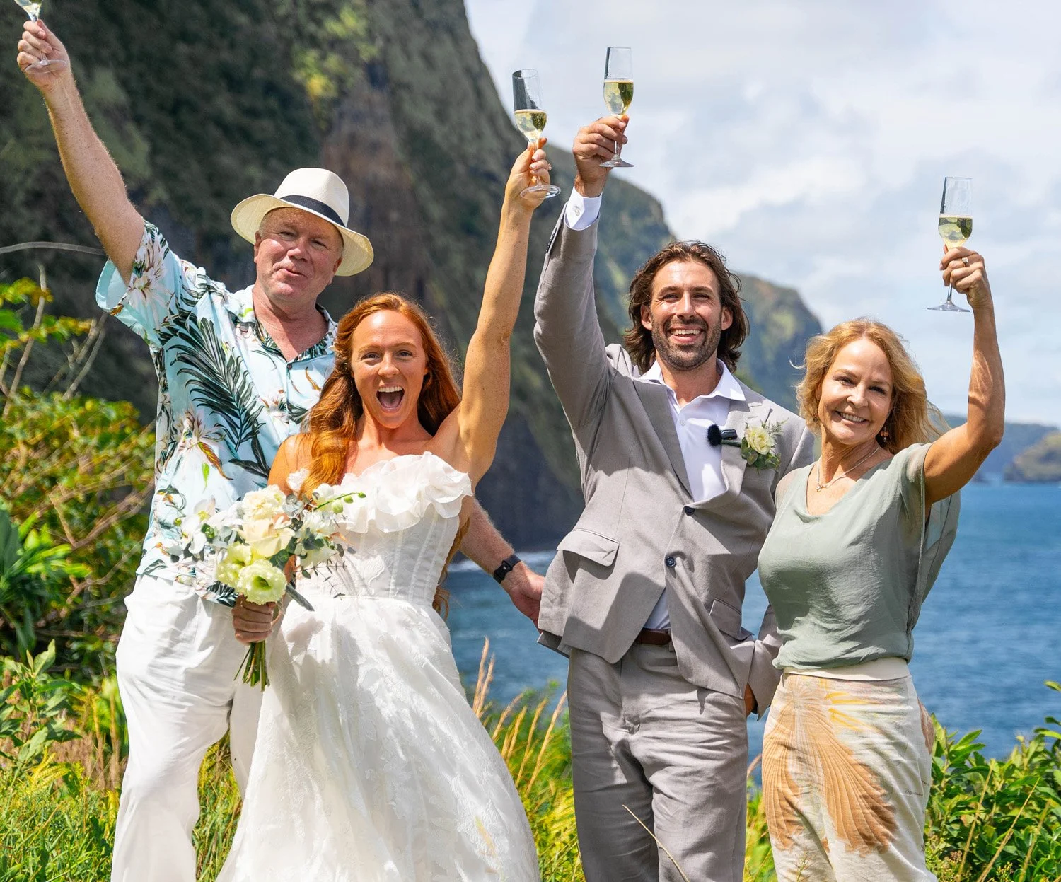 Rosemary and Nolan’s Helicopter Elopement