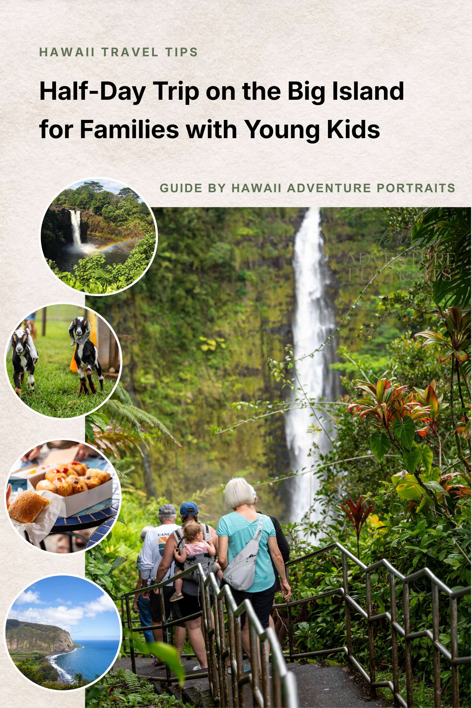 Easy Half-Day Trip for Families with Young Kids | Big Island, Hawaii Itinerary