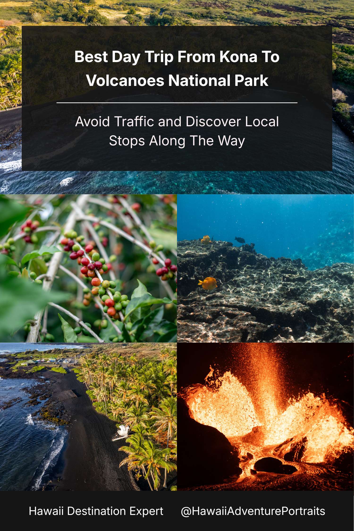 Best Volcanoes National Park Day Trip from Kona | Avoid Traffic + Discover Local Stops