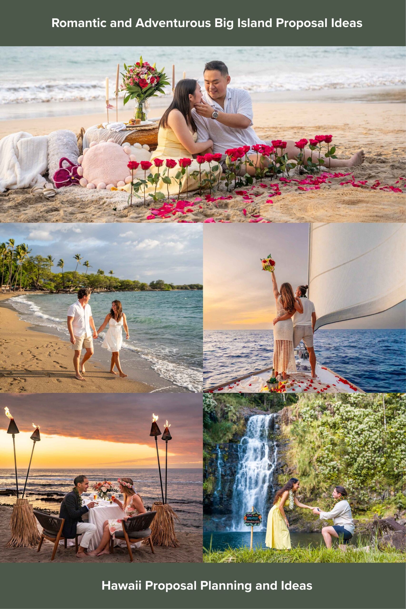 Hawaii Proposal Ideas (Big Island Edition): Romantic and Adventurous Proposals