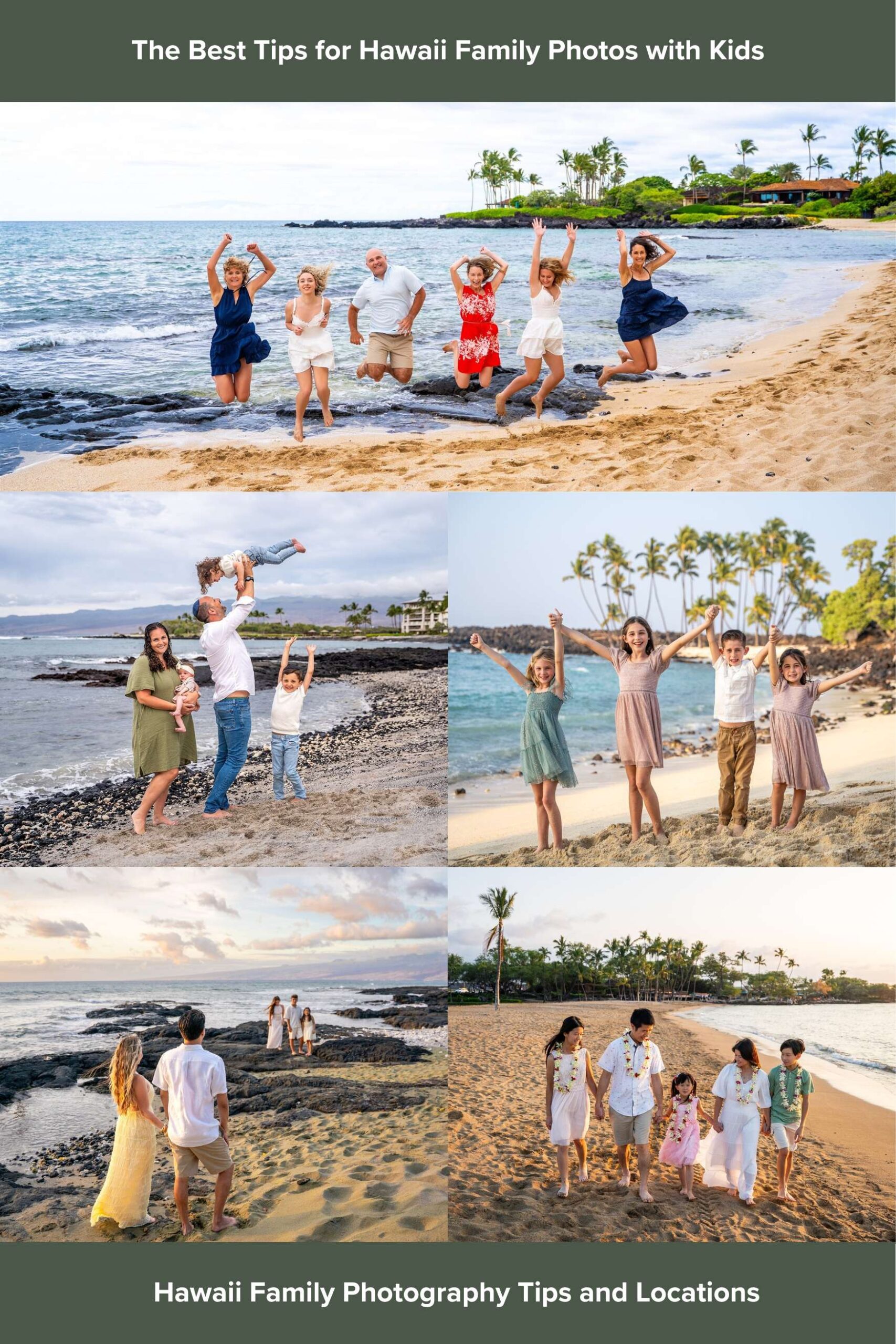 Expert Tips for Hawaii Family Pictures With Kids