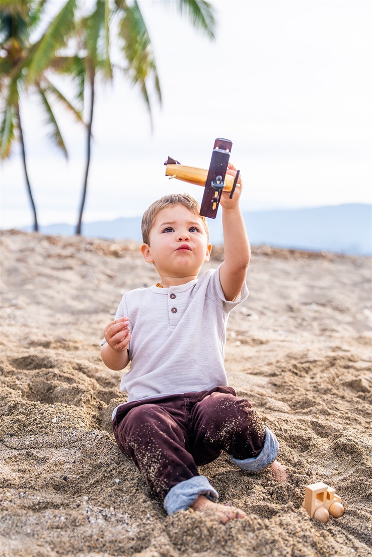 ​hawaii family photo ideas with little boys