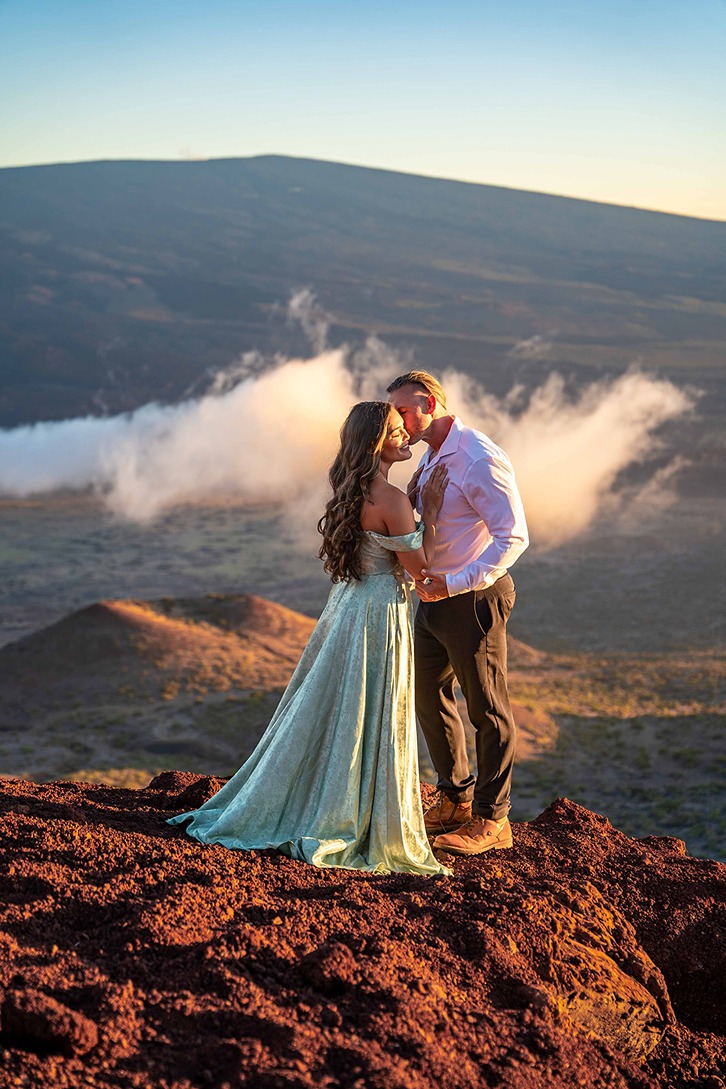 hawaii engagement ideas on the volcano
