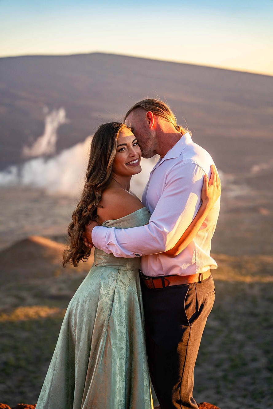 hawaii engagement ideas on the volcano
