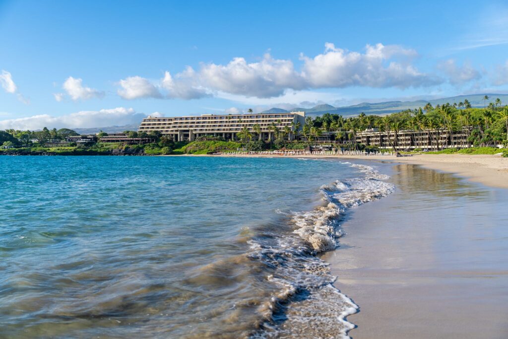 Mauna Kea Kaunaoa Beach Big Island Hawaii
