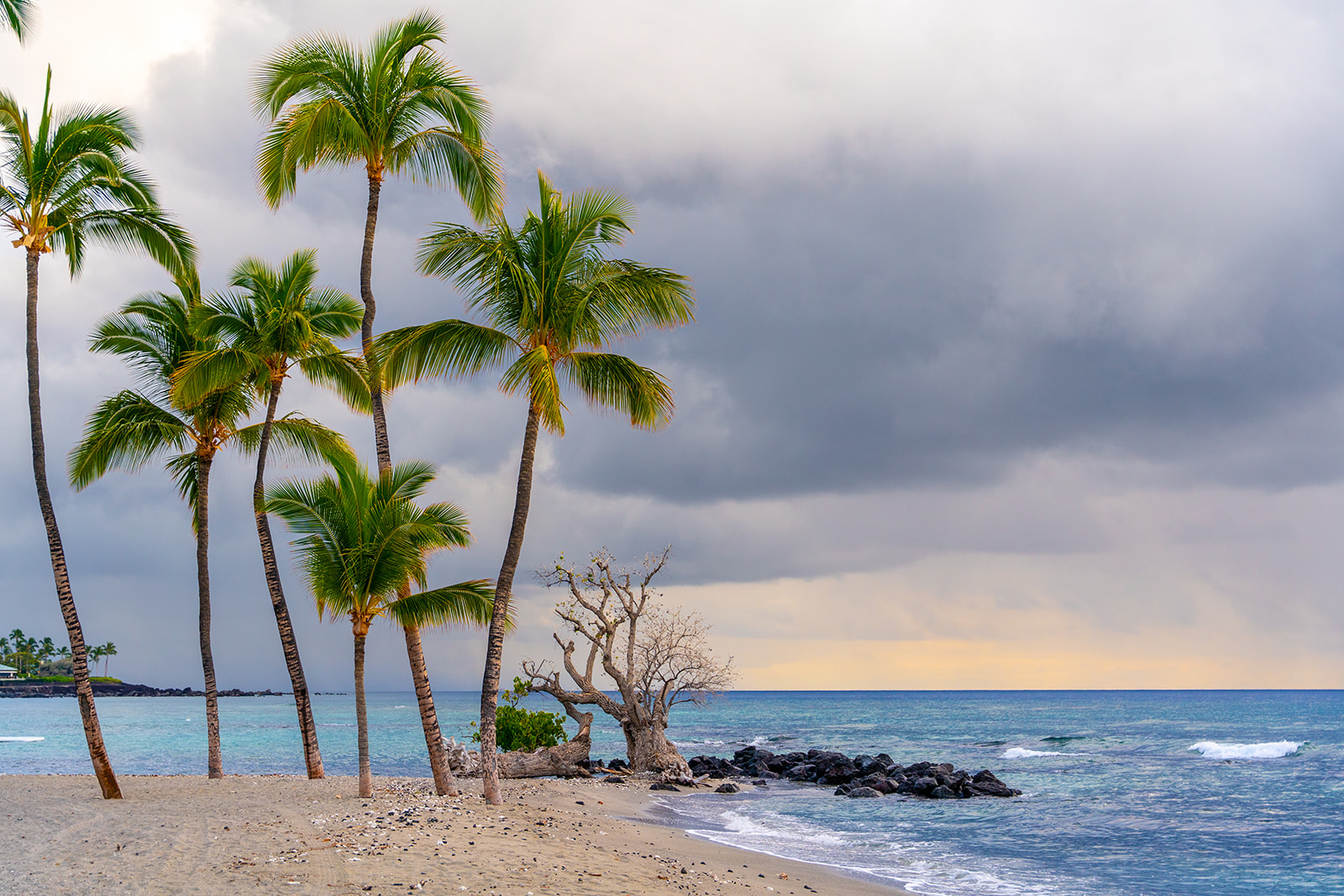 The Mauna Lani Beach Big Island Hawaii Sunset